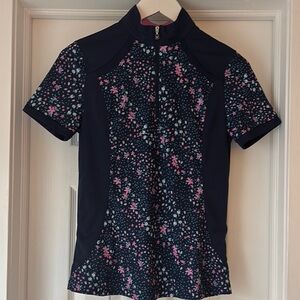 Floral Navy Women's Top